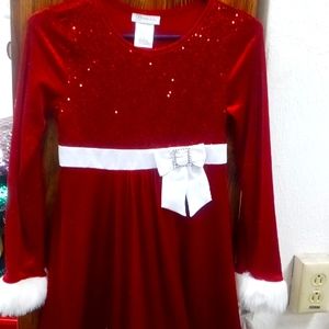 Bonnie Jean Festive Dress Size 14